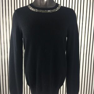Equipment Femme Black Stones Wool Sweater